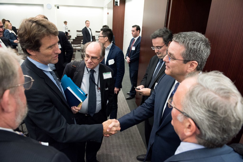 Roberto Azevêdo and Ted Alden