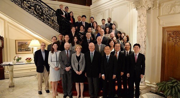 Participants at the annual 2018 CFR-Hitachi Fellows Meeting. Photo by: Christy Bowe 2018