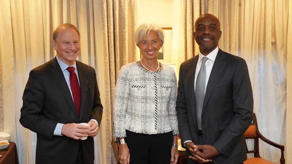 Richard N. Haass, Christine Lagarde, and James Manyika