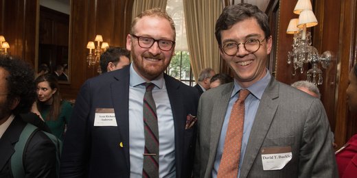Scott Anderson (2016-2017 IAF) and David Buckley (2016-2017 IAF) at the Annual 2018 IAF Conference